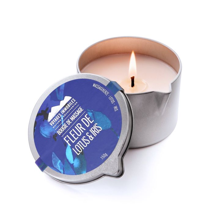 BOUGIE DE MASSAGE LOTUS - IRIS