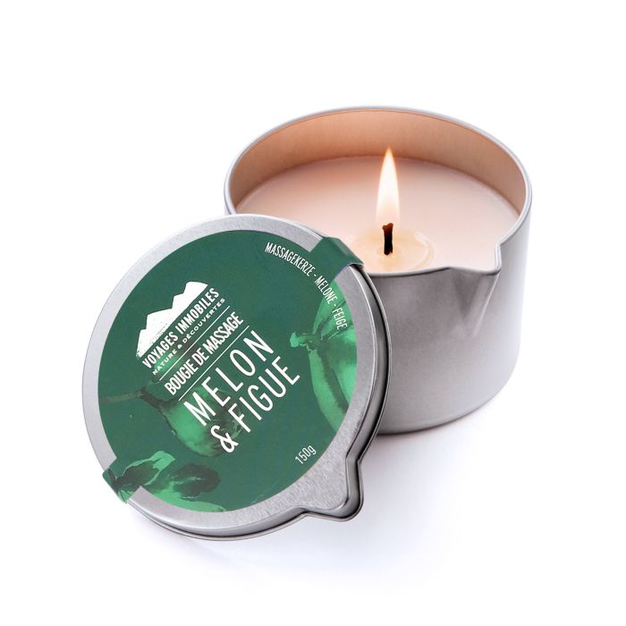 BOUGIE DE MASSAGE MELON - FIGUE