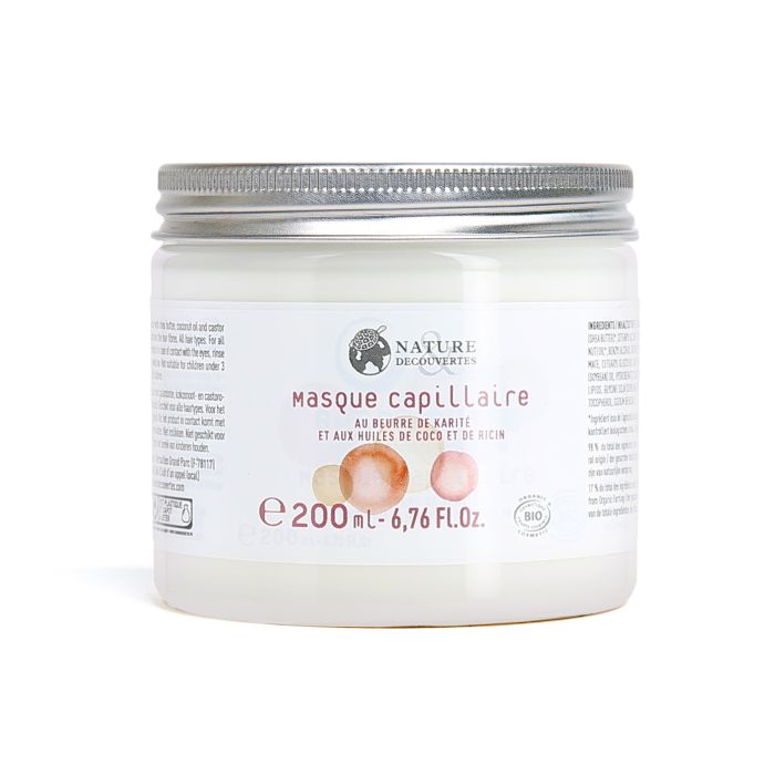 MASQUE CAPILLAIRE NEUTRE BIO 200ML NEW