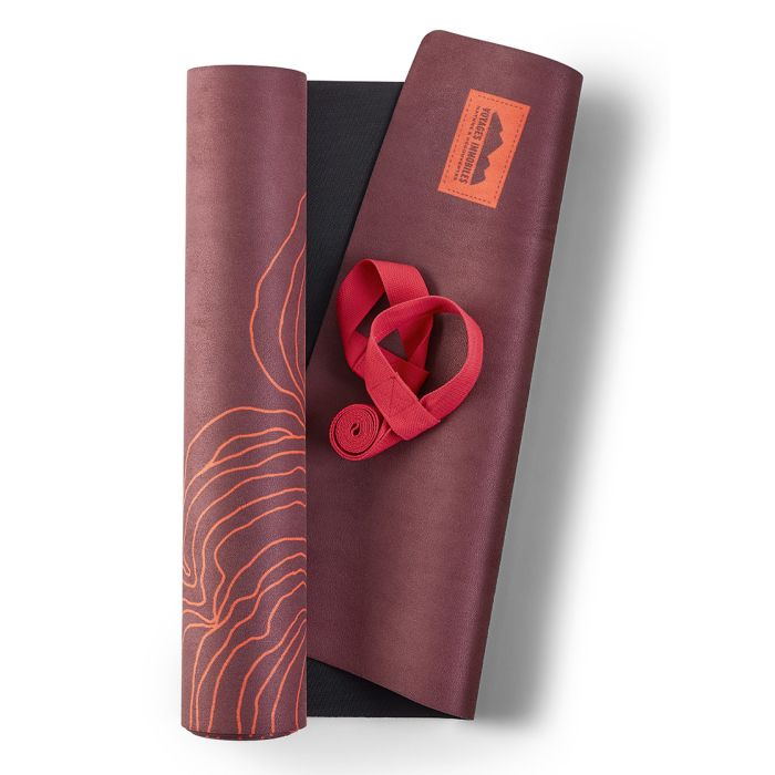 TAPIS DE YOGA MOTIF FLOWER