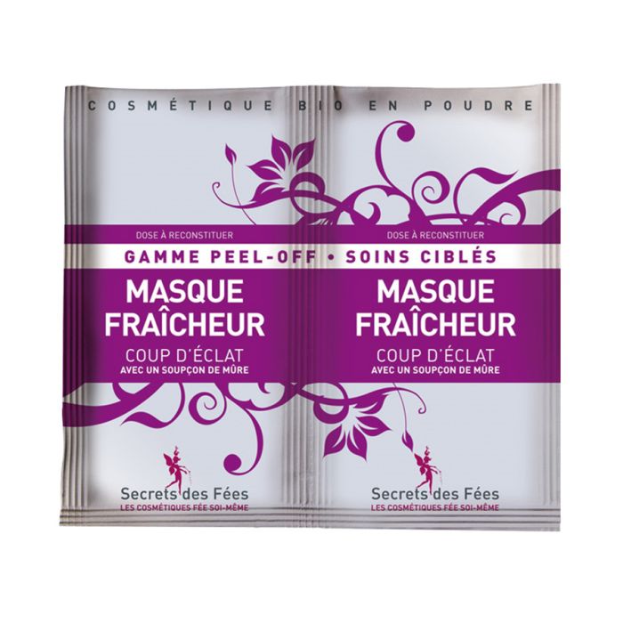 MASQUE PEELOFF BIO FRAICHEUR ECLAT X2