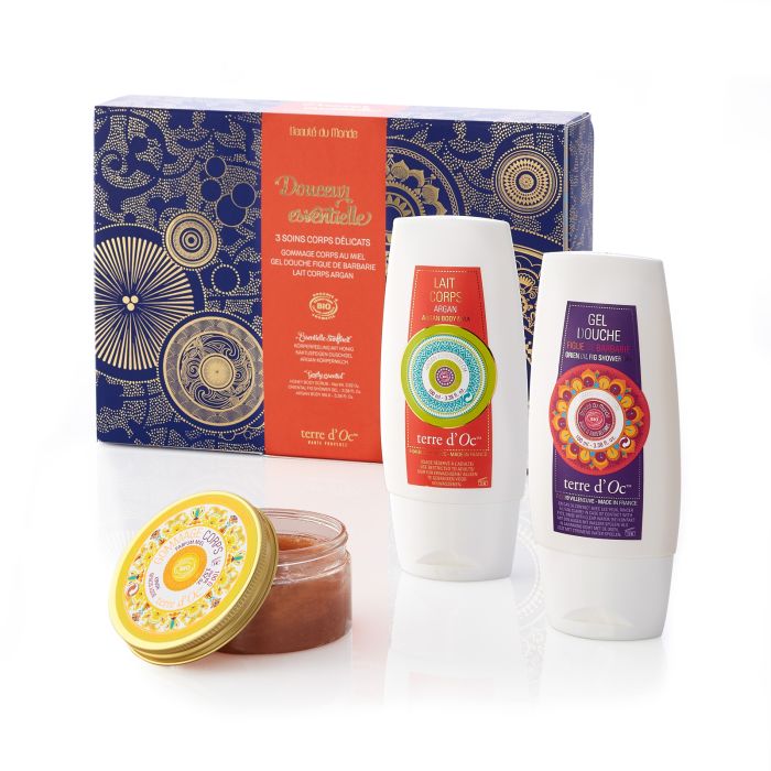 COF 3 SOINS DOUCHE GEL/GOMMAGE/LAIT 2017