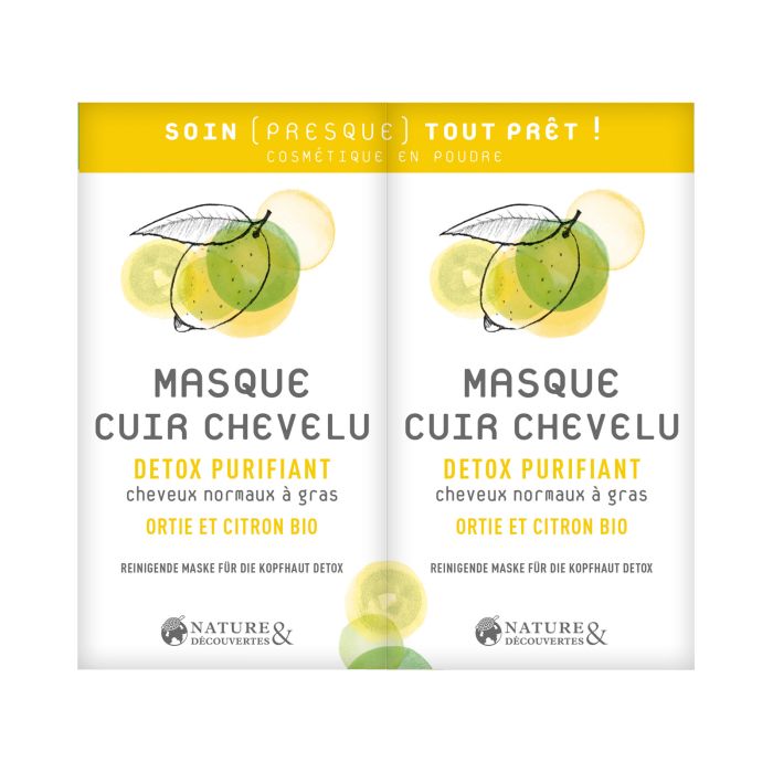 MASQUE CUIR CHEVELU BIO DETOX PURIFIANT