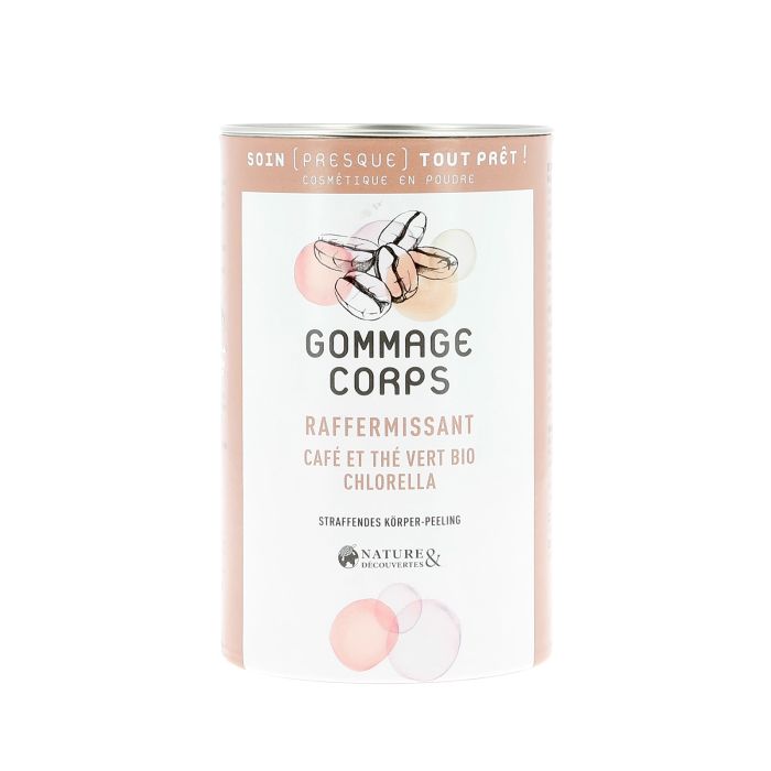 GOMMAGE CORPS BIO RAFFERMISSANT AU CAFE