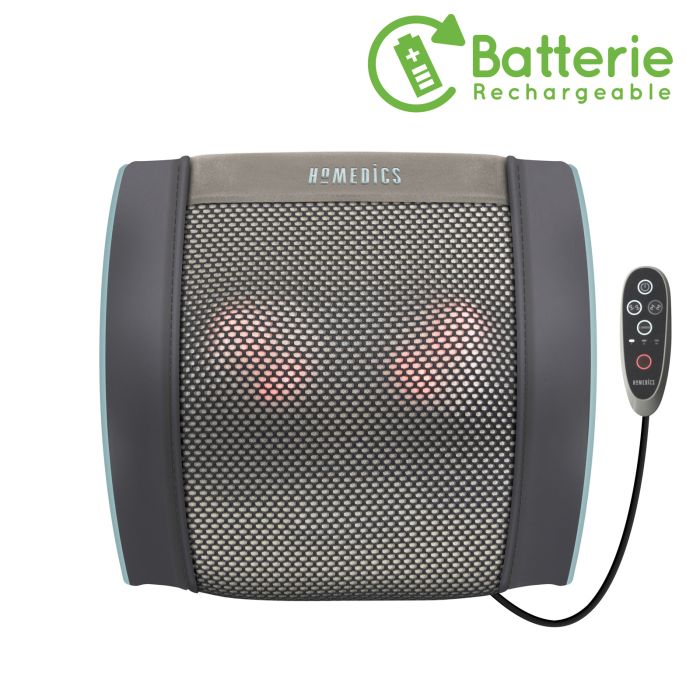 COUSSIN DE MASSAGE DOS RECHARGEABLE