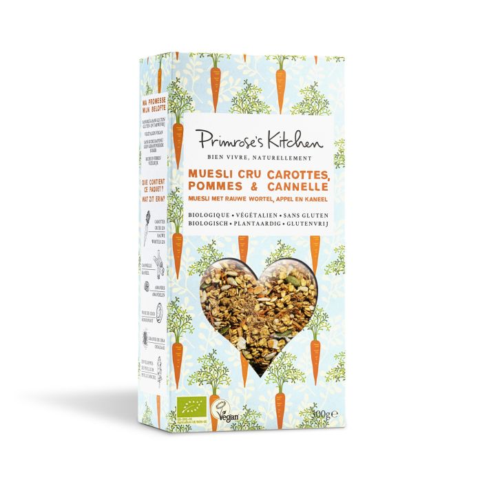 MUESLI CAROTTE POMME & CANNELLE