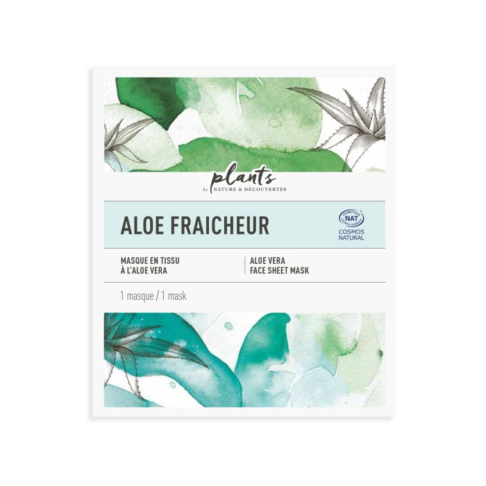 MASQUE EN TISSU A L’ALOE VERA