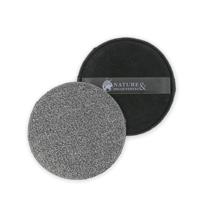 DISQUE EXFOLIANT CORPS CHARBON