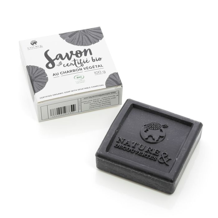 SAVON AU CHARBON VEGETAL CERTIFIE BIO
