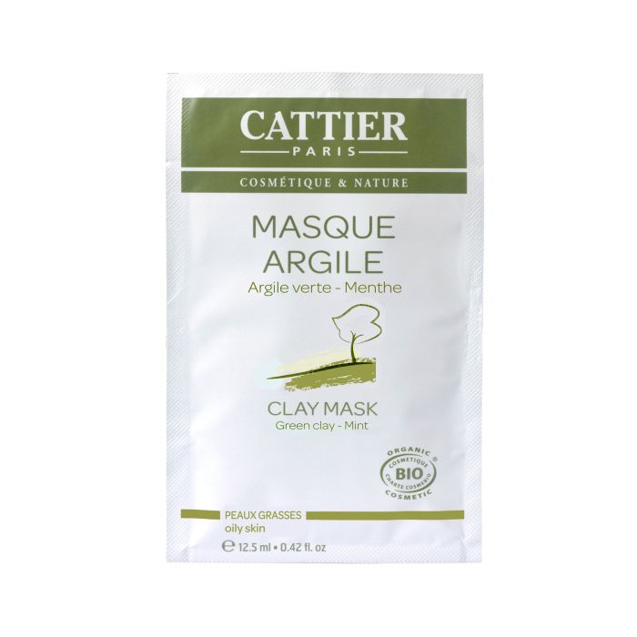 MASQUE UNIDOSE ARGILE VERTE CATTIER
