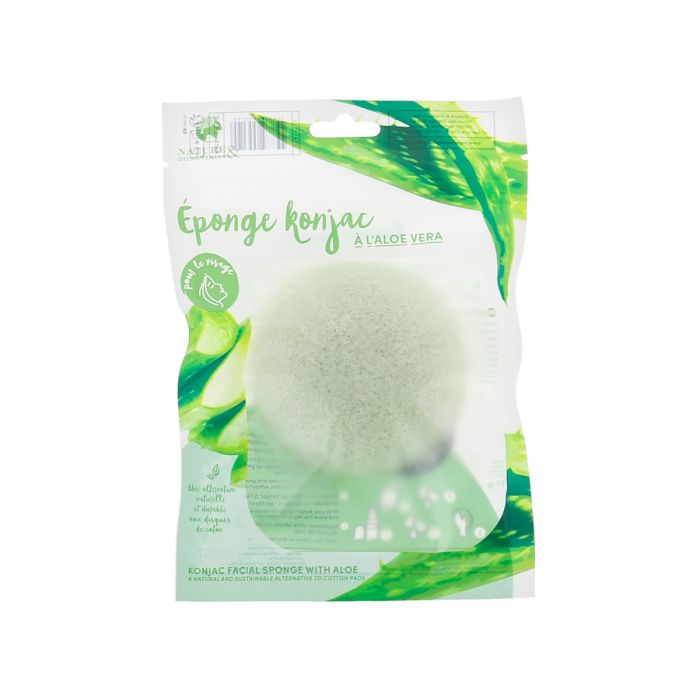 EPONGE KONJAC A L ALOE VERA