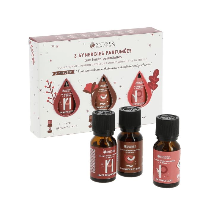 COFFRET 3 SYNERGIES HIVER 15ML 2019