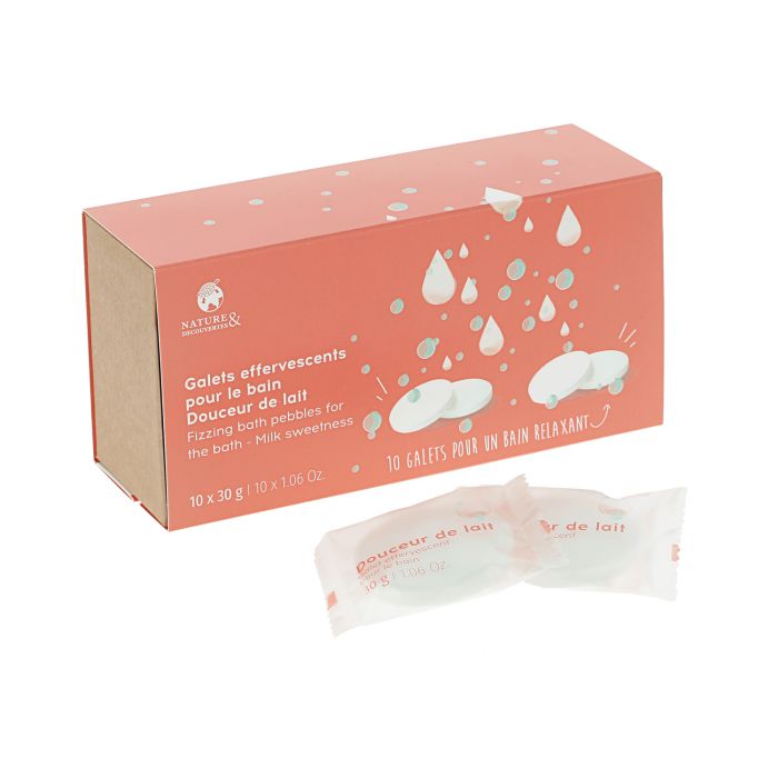 GALETS EFFERVESCENTS POUR LE BAIN