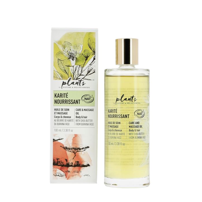 HUILE SOIN 100ML KARITE PLANTS COSNAT