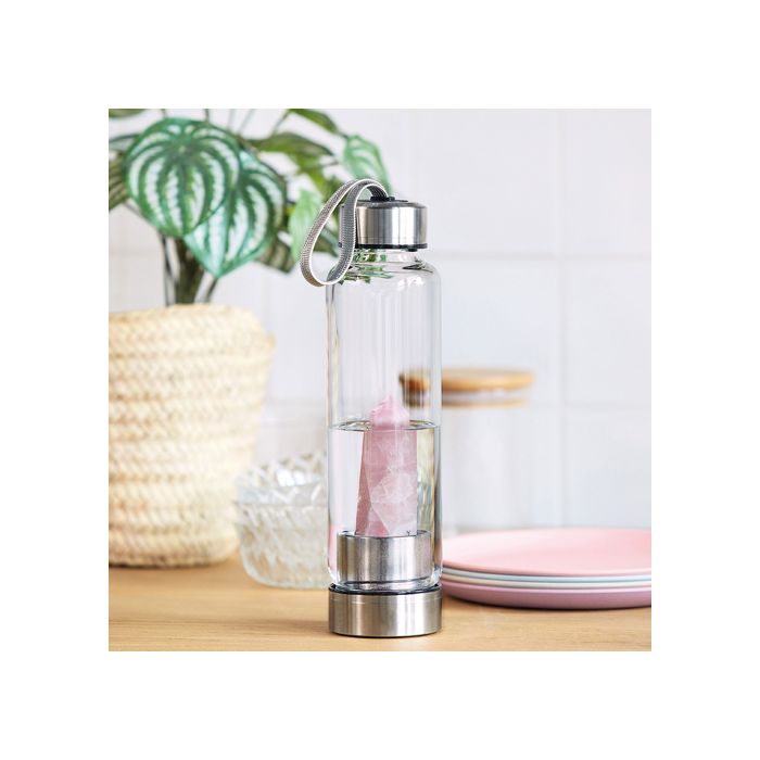 BOUTEILLE TADASANA QUARTZ ROSE FTY-15