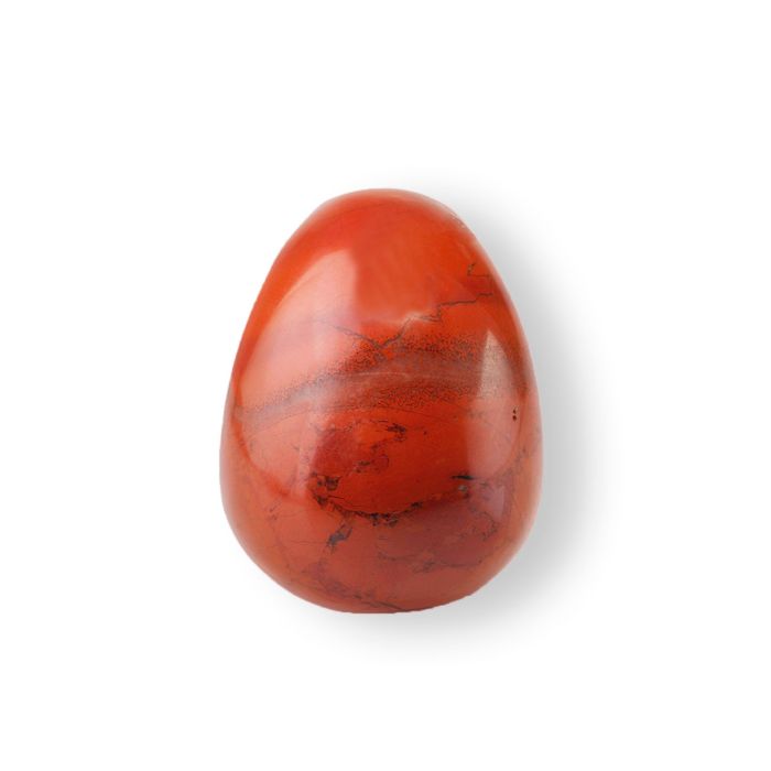 OEUF EN PIERRE JASPE ROUGE