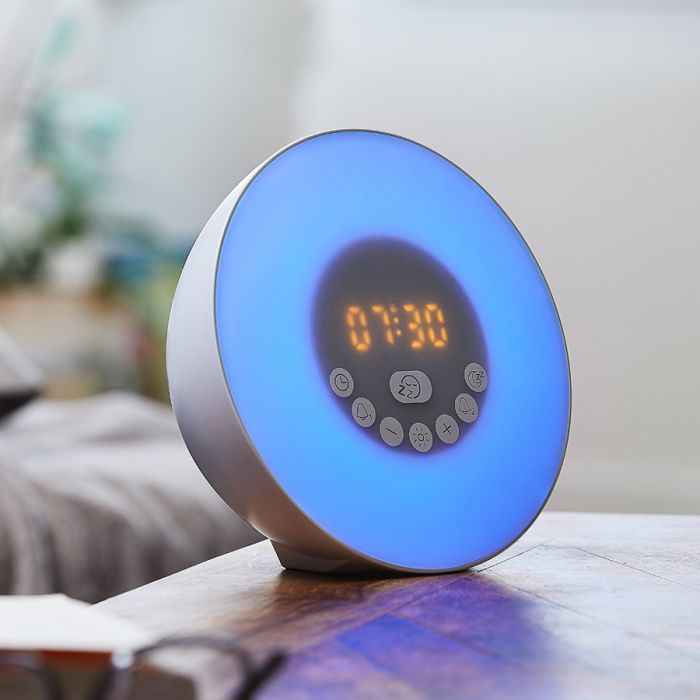 REVEIL ROND AMBIANCE RECHARGEABLE FTY-38