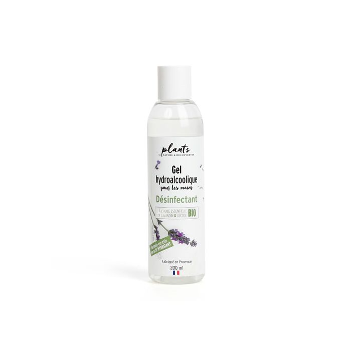 GEL HYDRO-ALCOOLIQUE 200ML BIOCIDE CLP