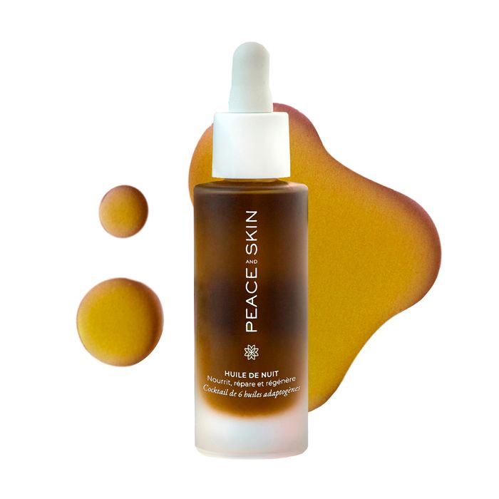 PEACE AND SKIN HUILE DE NUIT CBD