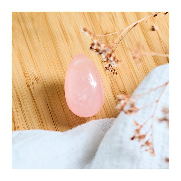 OEUF DE YONI QUARTZ ROSE FTY-33