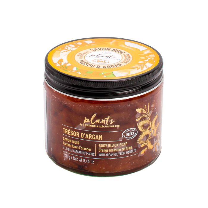 SAVON NOIR ARGAN 240G PLANTS V2