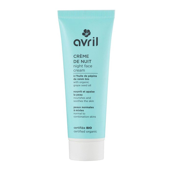CREME NUIT PEAUX NORMALES MIXTES AVRIL