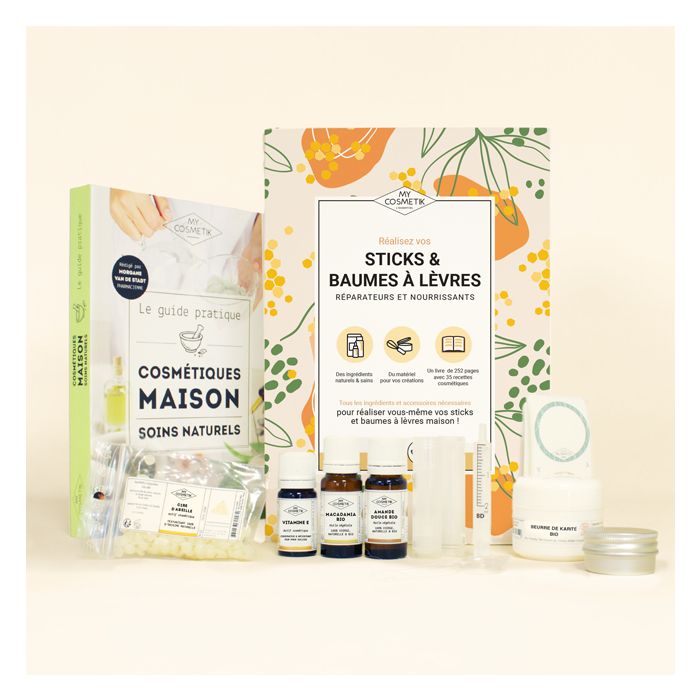 COFFRET DIY STICK ET BAUMES LEVRES