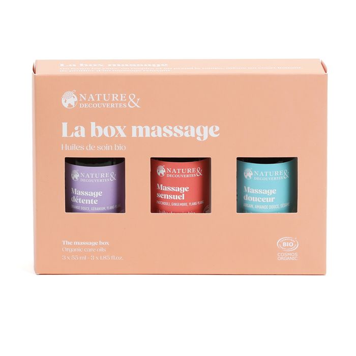LA BOX 3 HUILES MASSAGE