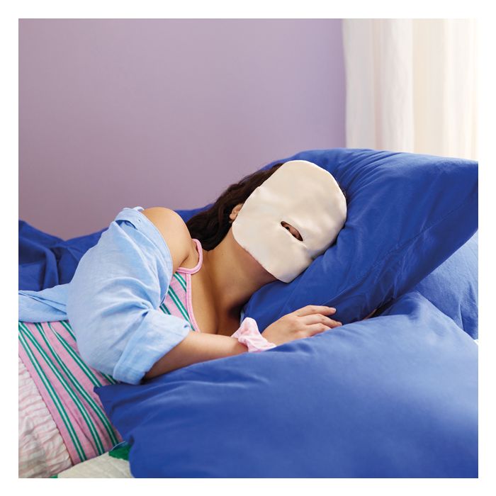 MASQUE SOIE VISAGE CHAUD FROID