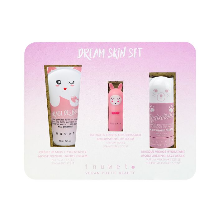 COFFRET DREAM ROSE 3 SOINS INUWET