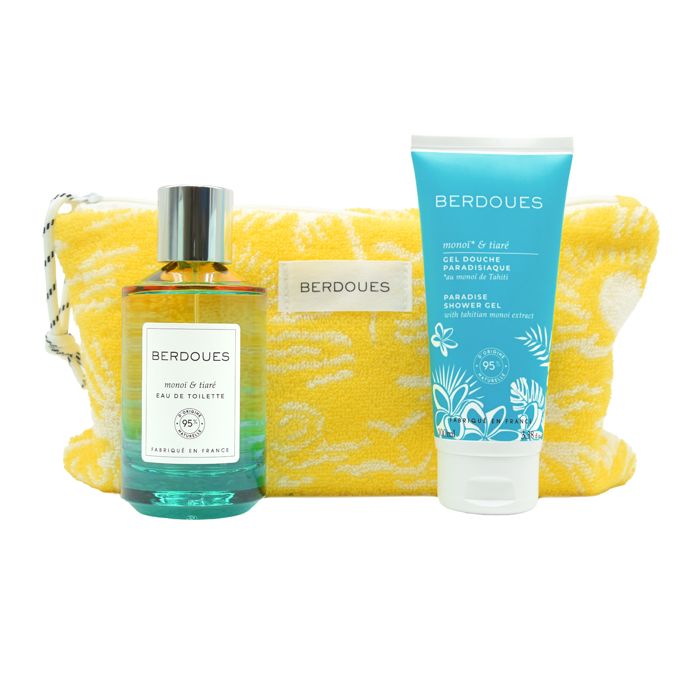TROUSSE BERDOUES MONOI EDT100+GEL DOUCH