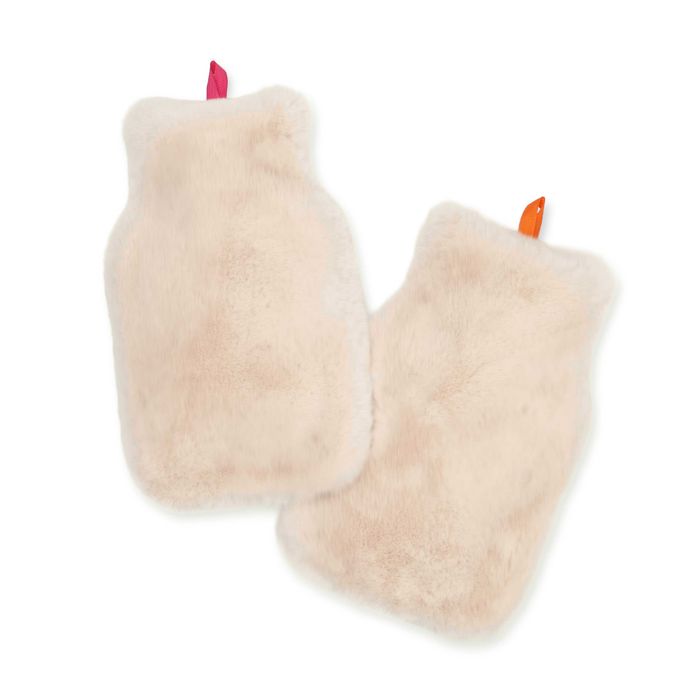 SET 2 MINI BOUILLOTTES FAUX FUR