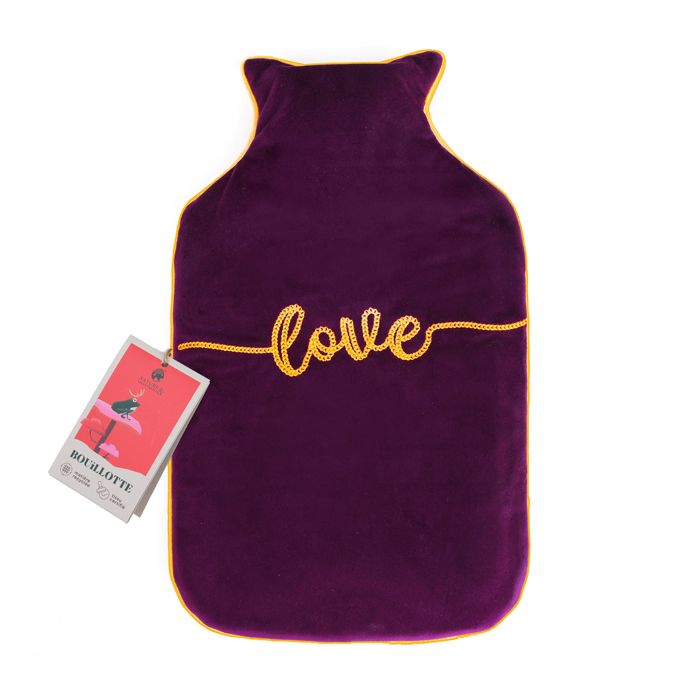 BOUILLOTTE NOEL 1,7L 2025 VELOURS VIOLET