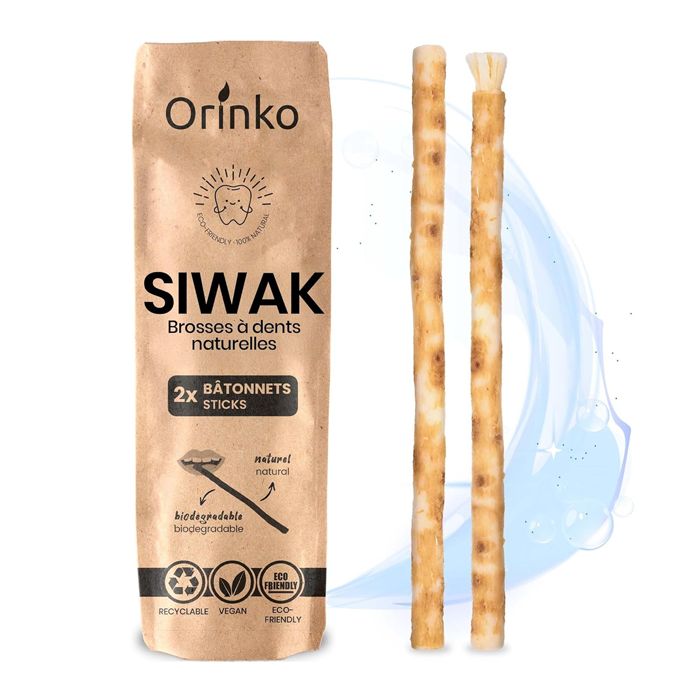 SIWAK BROSSE A DENT NATURELLE X2