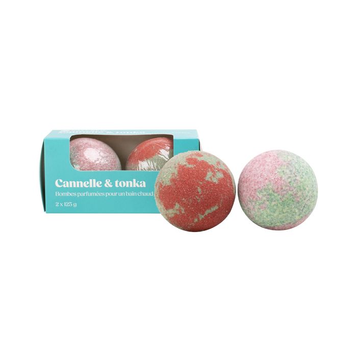 BOULES DE BAIN 2x125G CANNELLE TONKA