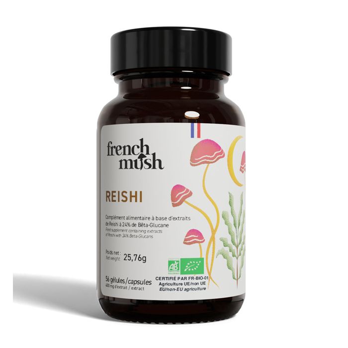 FRENCH MUSH REISHI 56 GELULES