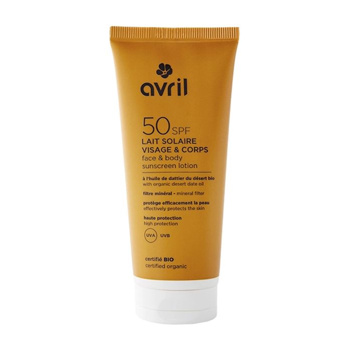 LAIT SOLAIRE SPF50 100ML AVRIL