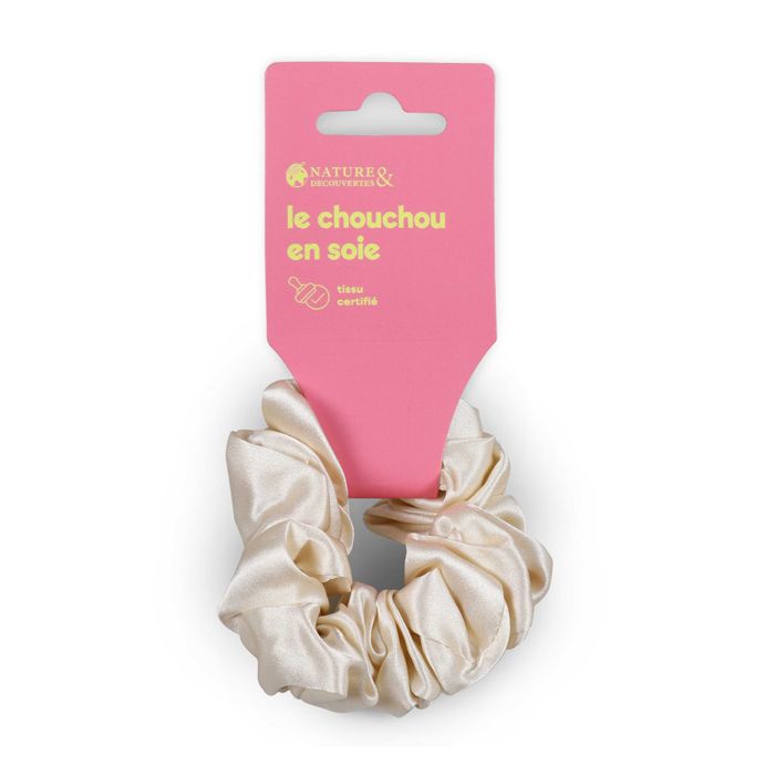 CHOUCHOU SOIE 19MM CREME