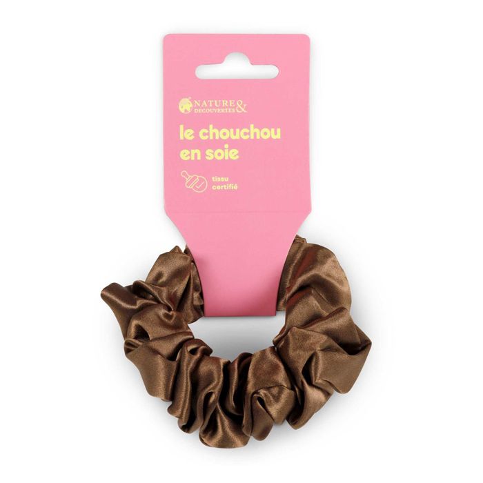 CHOUCHOU SOIE 19MM MOKA