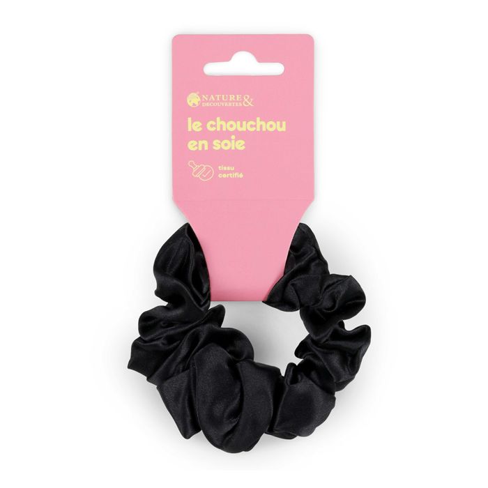 CHOUCHOU SOIE 19MM NOIR