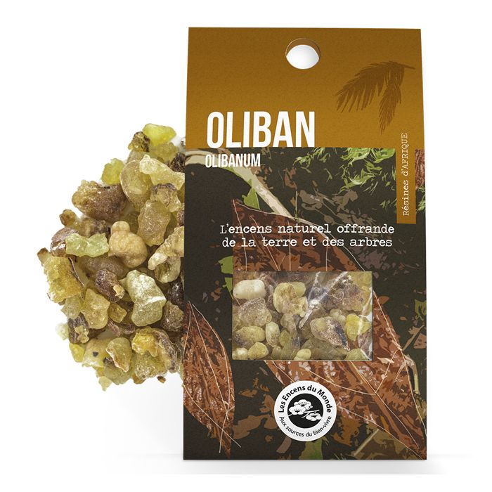 RESINE A BRULER OLIBAN