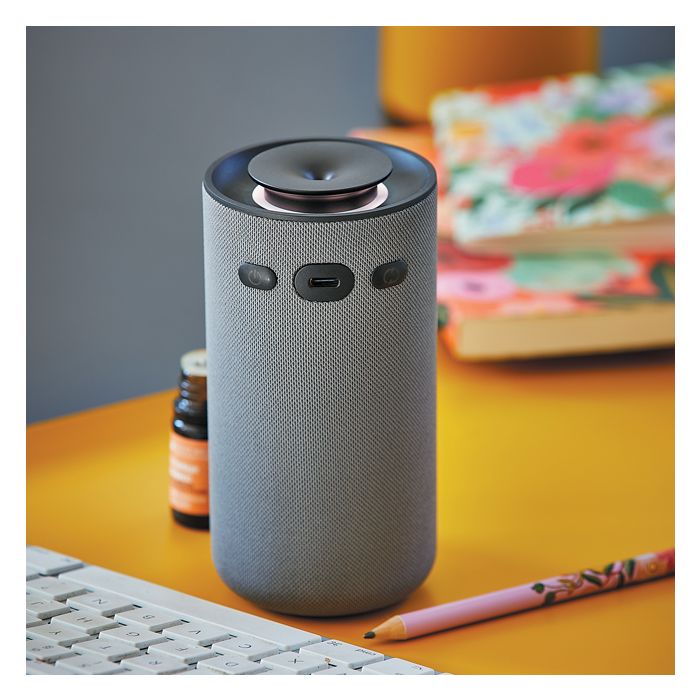 DIFFUSEUR NEBUL TEXTILE SANS FIL GRIS