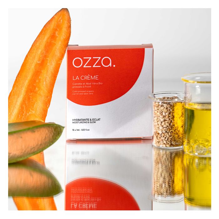 CREME HYDRATANTE ECLAT CAROT 15x1ML OZZA