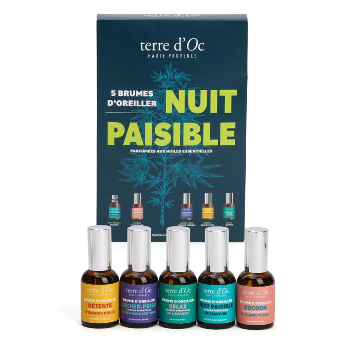 COFF 5 BRUMES DE NUIT PAISIBLE 35ML TOC