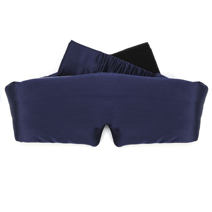 MASQUE YEUX SOIE MARINE FTY-32