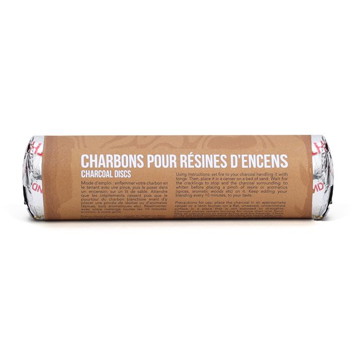 CHARBONS ROULEAU DE 10 POUR RESINES