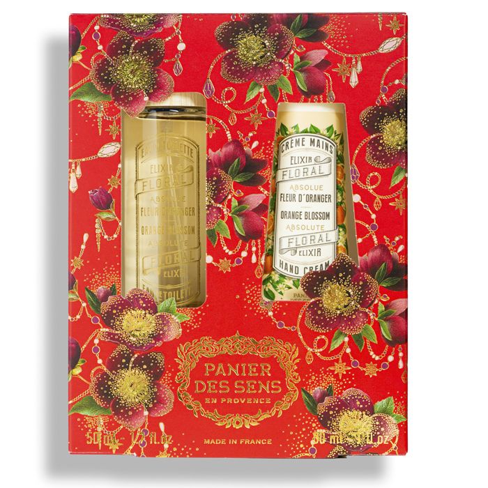 DUO PARFUME FLEUR ORANGE PANIER DES SENS