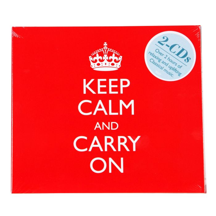 CD KEEP CALM AND CARRY ON X 2CD