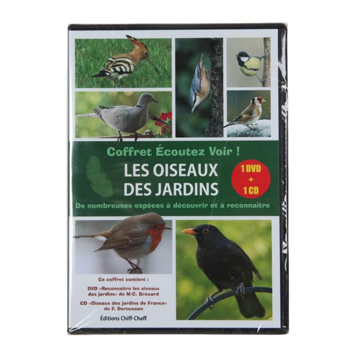 CD+DVD ECOUTER VOIR OISEAUX JARDIN