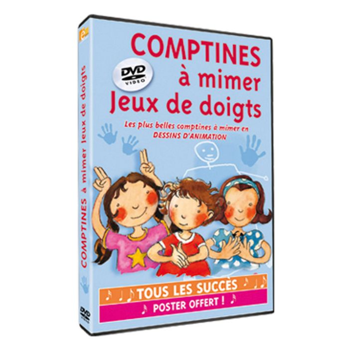 DVD COMPTINES A MIMER JEUX DOIGTS